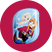 Расческа Compact Styler Disney Frozen