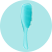 Расческа The Wet Detangler Marlin Blue