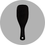 Расческа Tangle Teezer The Ultimate Detangler Mini Liquorice Black