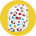 Расческа Compact Styler Hello Kitty Happy Life