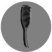 Расческа The Large Wet Detangler Black Gloss