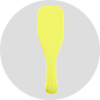 Расческа The Ultimate (Wet) Detangler Hyper Yellow Rosebud