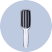 Расческа для укладки феном Blow-Styling Smoothing Tool Half Size