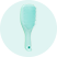 Расческа The Wet Detangler Mini Sea Green