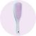 Расческа The Wet Detangler Mini Wisteria Leaf