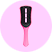 Расческа для укладки феном Easy Dry & Go Shocking Cerise